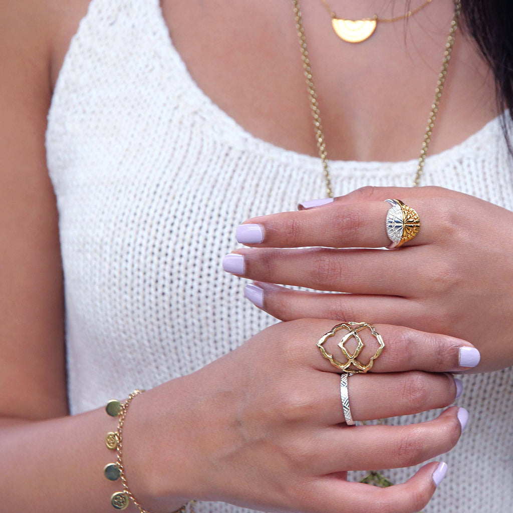 Moonstone Ring - Gold