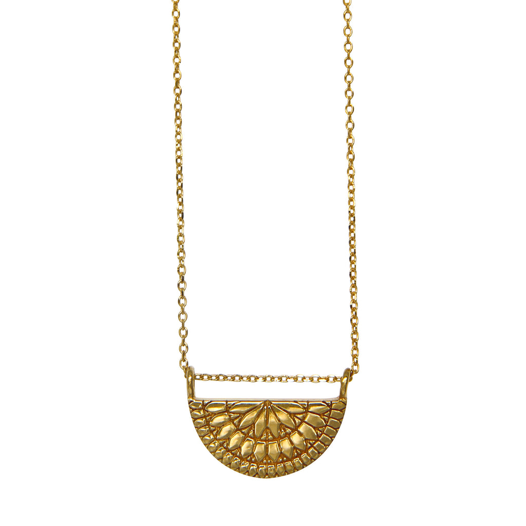 Moonstone Necklace - Gold