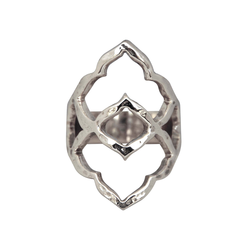 Nelum In Bloom Ring - Silver
